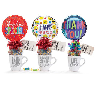 APPRECIATION GIFT MUG w/ Balloon - Conrad's Gourmet Gifts - product image