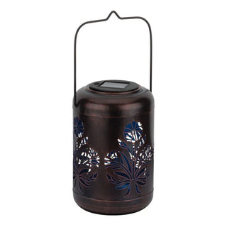 Flower Shadow Lantern - Blue - Conrad's Gourmet Gifts - product image