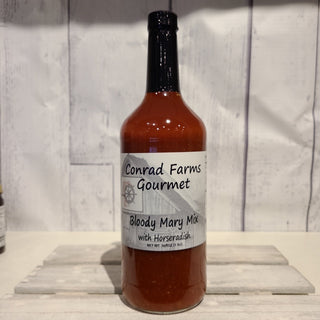 Bloody Mary Mix with Horseradish 34oz - Conrad's Gourmet Gifts - product image