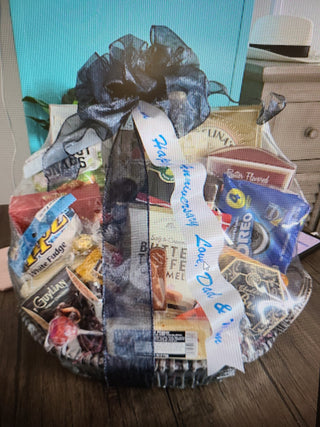 custom gift basket from customer review