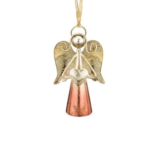 Gold Angel Bell 4" - Copper - Conrad's Gourmet Gifts - product image