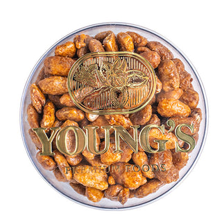 Youngs 1 Lb. Acrylic Honey Crisp Pecans - Conrad's Best Gourmet Gifts - product image