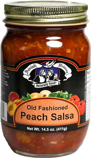 Old Fashioned Peach Salsa 14.5 oz - Conrad's Gourmet Gifts - product image