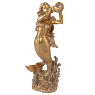 MERMAID HOLDING SEA SHELL - Conrad's Gourmet Gifts - product image