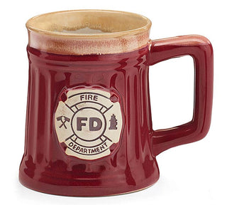 FIRE DEPARTMENT PORCELAIN MUG - Conrad's Gourmet Gifts - product image
