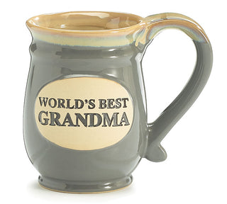 WORLD'S BEST GRANDMA PORCELAIN MUG - Conrad's Gourmet Gifts - product image