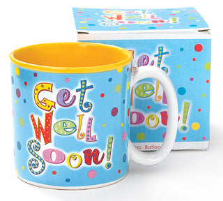 GET WELL SOON PORCELAIN MUG W/ BOX - Conrad's Gourmet Gifts - product image