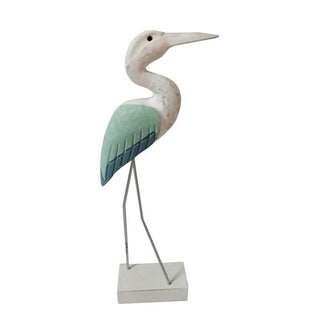 Small Egret Statue 15.5 inch - Conrad's Gourmet Gifts - product image