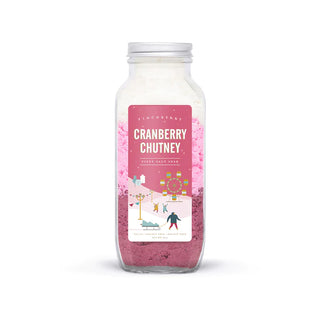 Cranberry Chutney Fizzy Salt Soak - Conrad's Best Gourmet Gifts - product image