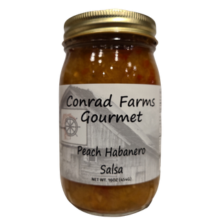Peach Habanero Salsa - Conrad's Gourmet Gifts - product image