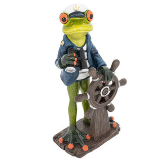High Sea Captain Frog Figurine - Conrad's Gourmet Gifts - product image