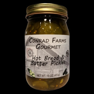 HOT Bread and Butter Pickles - Conrad's Best Gourmet Gifts - product image