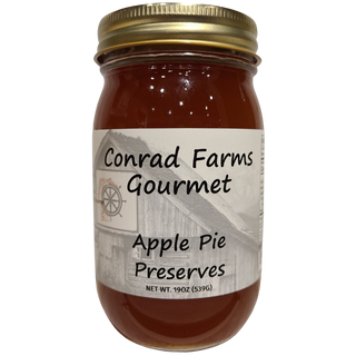 Apple Pie Preserves 19oz - Conrad's Best Gourmet Gifts - product image