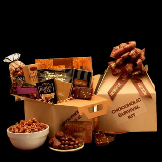 Chocoholic's Chocolate Survival Kit - Conrad's Best Gourmet Gifts - product image