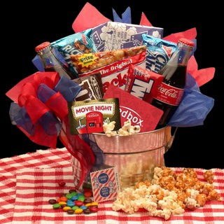 Movie Night Gift Pail - Conrad's Best Gourmet Gifts - product image