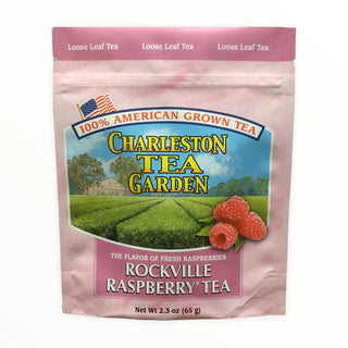 Rockville Raspberry Tea Loose Leaf Pouch - Conrad's Gourmet Gifts - product image