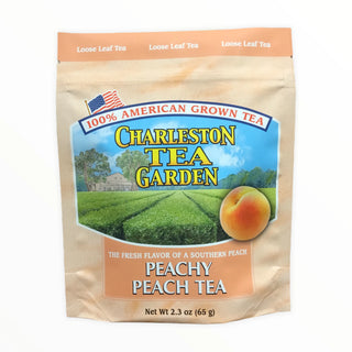 Peachy Peach Tea Loose Leaf Pouch - Conrad's Gourmet Gifts - product image
