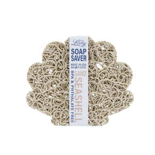 Sand Seashell Soap Saver - Soap Rest - Conrad's Gourmet Gifts - product image