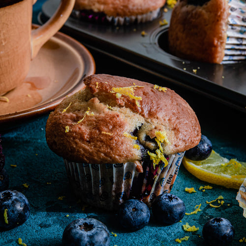 Blueberry Lemon Muffins recipe image