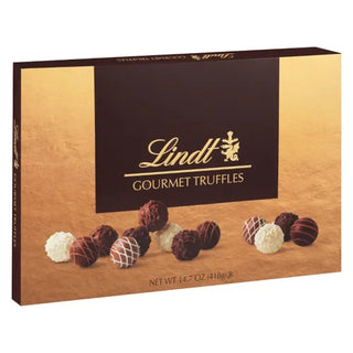 Lindt Gourmet Truffles Gift Box 7/14.7 oz - Conrad's Gourmet Gifts - product image