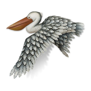 Metal Pelican Wall Decor - Conrad's Gourmet Gifts - product image