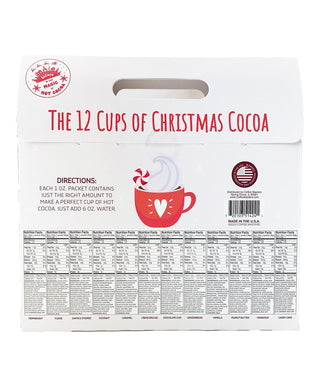 The 12 Cups of Christmas Cocoa - Conrad's Best Gourmet Gifts - product image