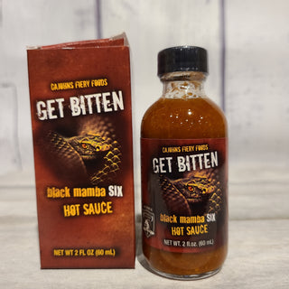 Get Bitten Black Mamba Hot Sauce - Conrad's Best Gourmet Gifts - product image