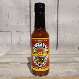 Daves Scorpion Hot Sauce - Conrad's Best Gourmet Gifts - product image