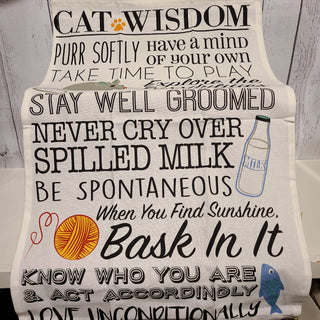 Cats Printed Dishtowels - Conrad's Best Gourmet Gifts - product image