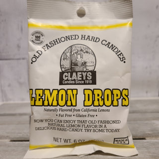 Claeys Lemon Drop Hard Candy - Conrad's Best Gourmet Gifts - product image