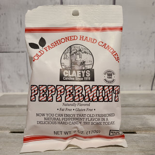 Claeys Peppermint Hard Candy - Conrad's Best Gourmet Gifts - product image
