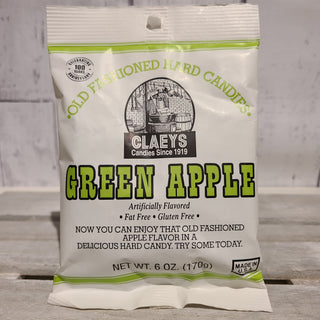 Claeys Green Apple Hard Candy - Conrad's Best Gourmet Gifts - product image