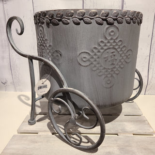 Flower Pot w\ Wheels - Conrad's Best Gourmet Gifts - product image