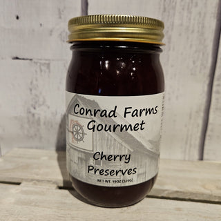 Cherry Preserves 19 oz - Conrad's Gourmet Gifts - product image
