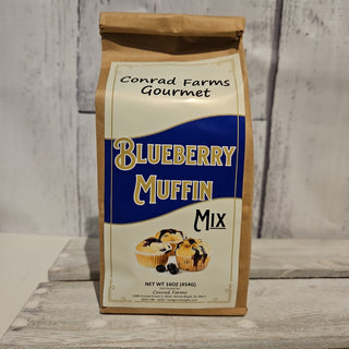Blueberry Muffin Mix 16oz - Conrad's Gourmet Gifts - product image