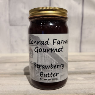 Strawberry Butter 9oz - Conrad's Gourmet Gifts - product image