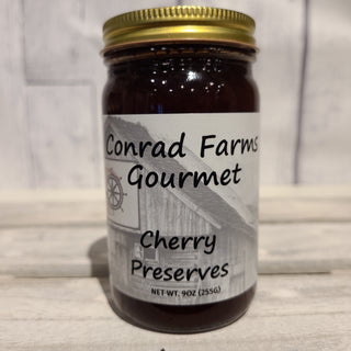 Cherry Preserves 9 oz - Conrad's Gourmet Gifts - product image