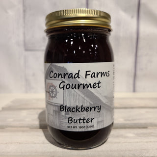 Blackberry Butter 19oz Jar - Conrad's Gourmet Gifts - product image