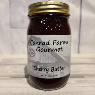 Cherry Butter 19oz Jar - Conrad's Gourmet Gifts - product image