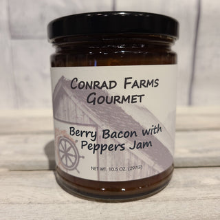 Berry Bacon with Peppers Jam 10.5 oz. - Conrad's Gourmet Gifts - product image