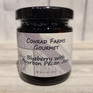 Blueberry w/ Bourbon & Pecan Jam 5oz. - Conrad's Gourmet Gifts - product image