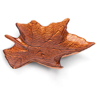 Copper/Orange Leaf, 9" x 9 - Conrad's Gourmet Gifts - product image
