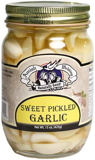 Pickled Garlic by Amish Wedding - Conrad's Gourmet Gifts - product image