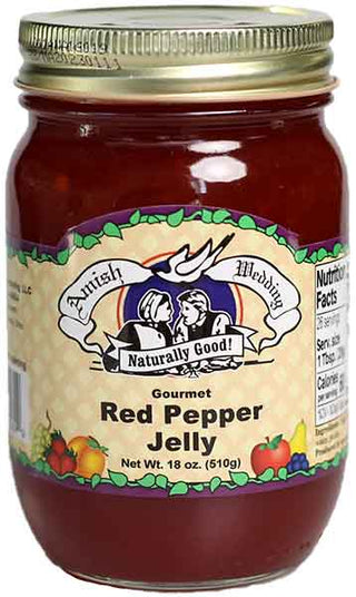 Red Pepper Jelly 18 oz - Conrad's Gourmet Gifts - product image