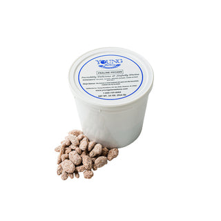 Youngs 34oz. Tub Praline Pecans - Conrad's Best Gourmet Gifts - product image