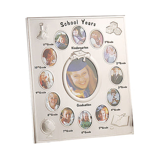 School Years Frame Silver - Conrad's Gourmet Gifts - product image