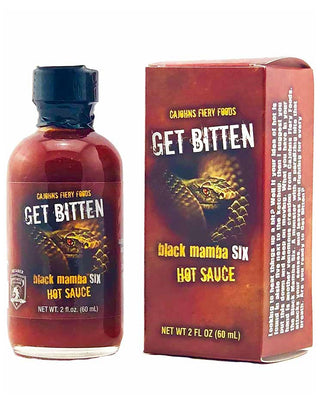 Get Bitten Black Mamba Hot Sauce - Conrad's Gourmet Gifts - product image