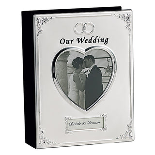 Wedding Album, Silver Plated - Conrad's Gourmet Gifts - product image
