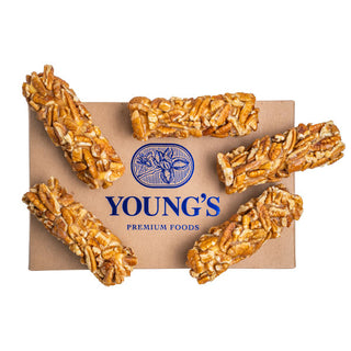 Mini Pecan Divinity logs by Youngs - Conrad's Best Gourmet Gifts - product image
