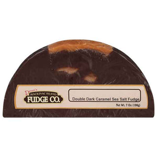 Double Dark Caramel Sea Salt Fudge - Conrad's Gourmet Gifts - product image